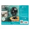 VENTILADOR DE MESA FTX 3 VEL AURA 45W 220V NEGRO