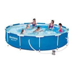PISCINA BESTWAY 6.473LTS E/METALICA C/ FILTRO