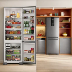 HELADERA WHIRLPOOL COMBI 482/447L + ORGANIZADORES