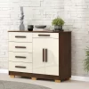 COMODA SAPATEIRA SIRIUS IMBUIA/CHAMP VILARICA